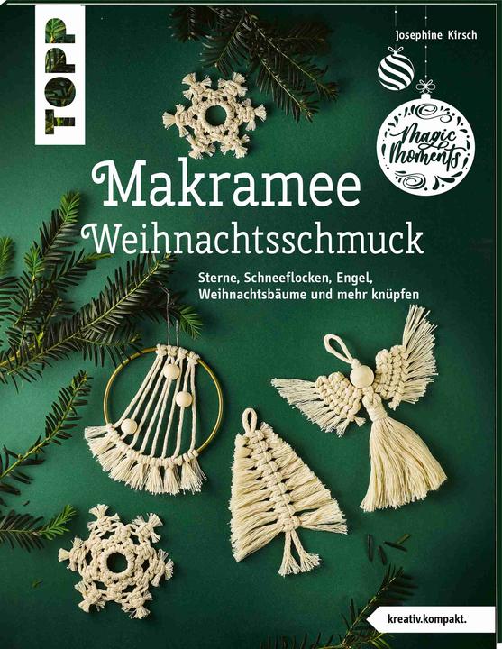 Immagine prodotto Makramee-Weihnachtsschmuck (kreativ.kompakt) (Tedesco, Josephine Kirsch, 2020)
