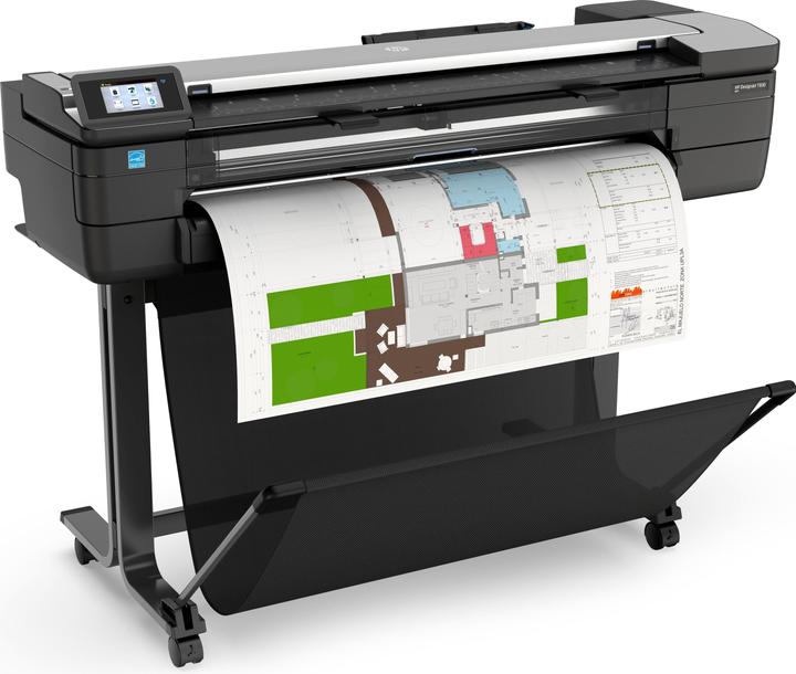 Actual product image HP DesignJet T830 - 36" (Ink, Black and white)