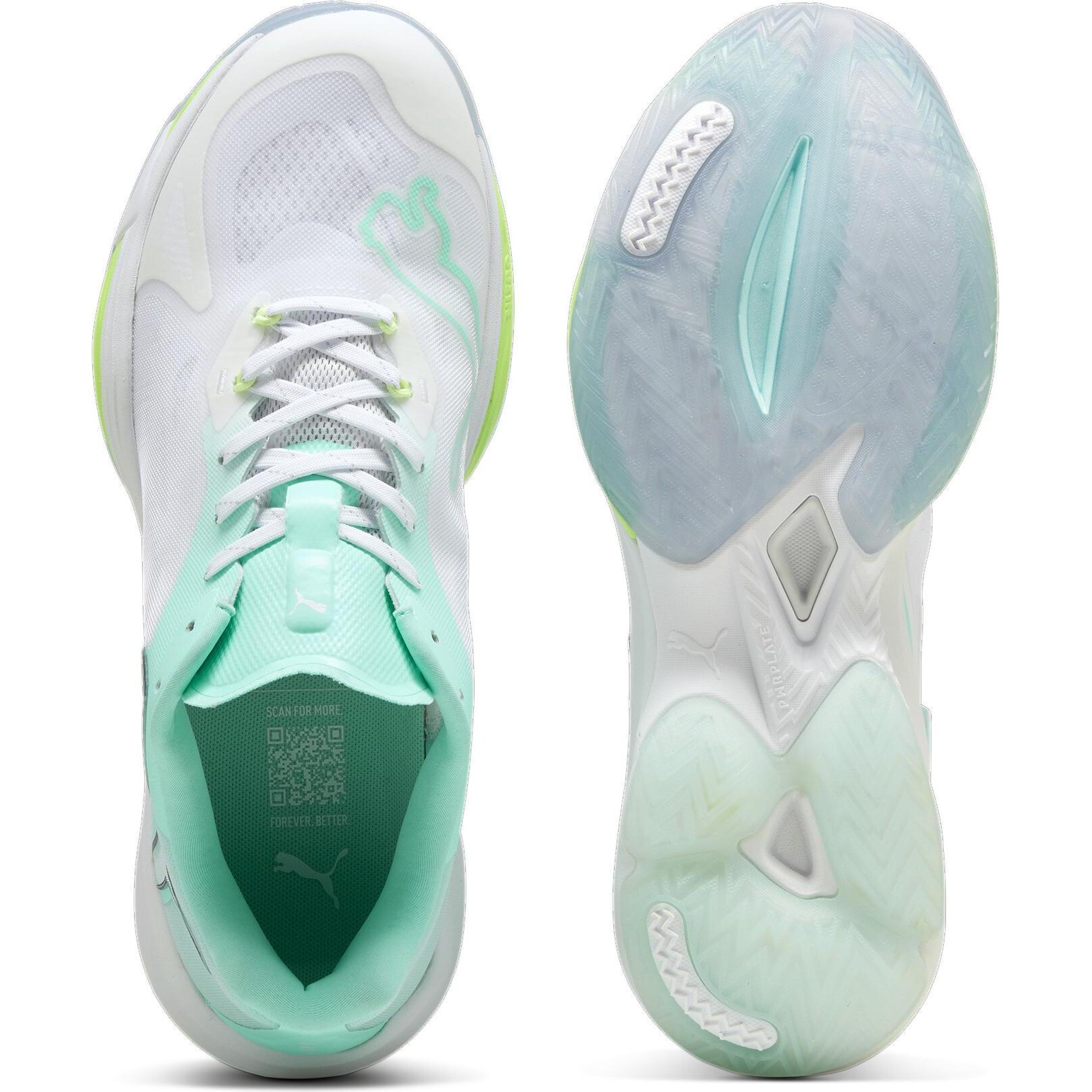 Thumbnail - Puma, Damen, Hallenschuhe, Vantage Nitro W+ (40.5), Weiss