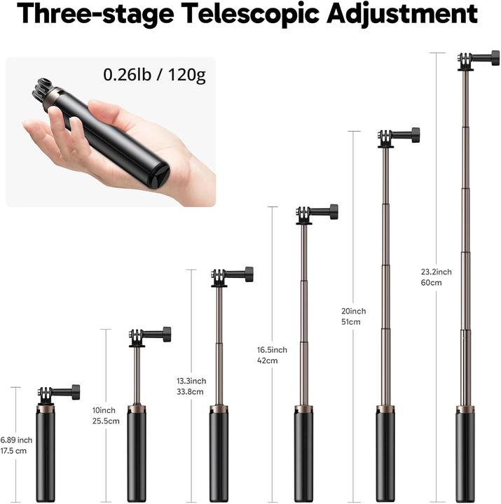 Image du produit Akaso Action Cam 4K mit Stativ und Tasche (WiFi)