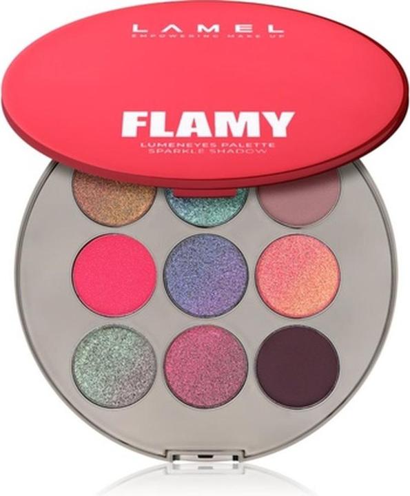 MyScreen Protector LAMEL Flamy Eyeshadow Palette 401