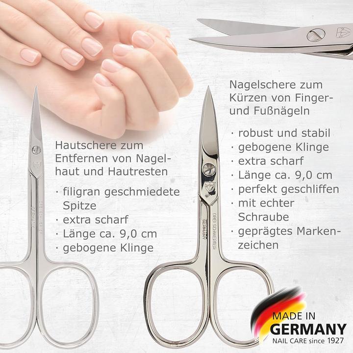 Produktbild Drei Schwerter ‎5413 F N - 8-teiliges Roma Maniküre Set