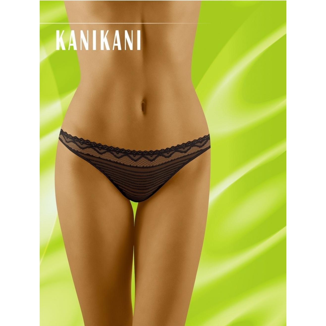 Wolbar, Damen, Unterhosen, Strings model 60862, Schwarz, (S)