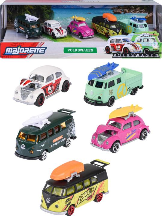 Majorette Volkswagen 5 Pieces Giftpack
