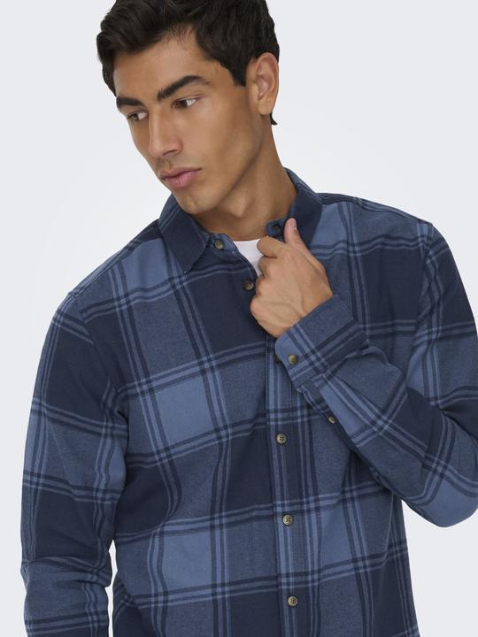 Produktbild Only & Sons Onsgudmund Ls Checked Shirt Noos (L)