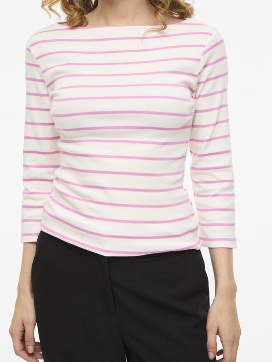 Immagine prodotto Vila VIALME U-Boot-Ausschnitt Oberteil mit 3/4-Ärmeln (M)