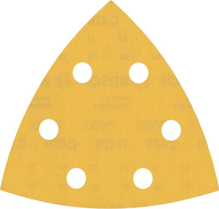 Produktbild Bosch Professional Zubehör EXPERT C470 Schleifpapier für Deltaschleifer, 93 mm, G 400, 50 Stück (400)