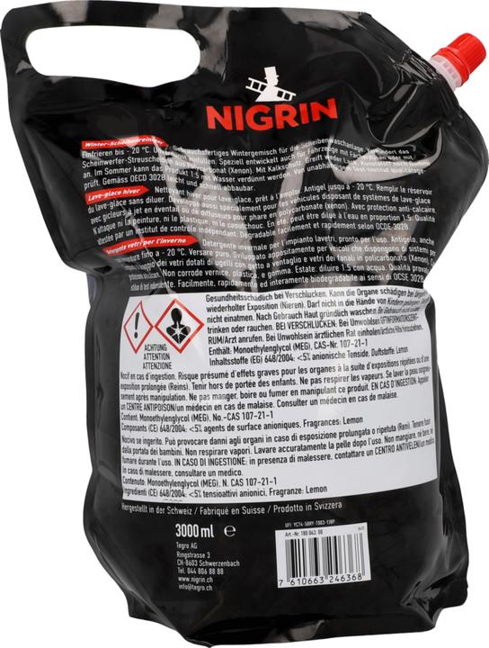 Produktbild Nigrin Winter-Scheibenreiniger (3000 ml)