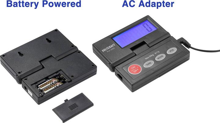 Produktbild Voltcraft PLS-205S Plattformwaage Wägebereich (max.) 50 kg Ablesbarkeit 1 g net