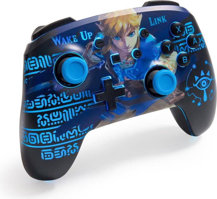 Actual product image PowerA Enhanced Wireless Controller - Wake Up Link (Switch, Switch Lite, Switch OLED)