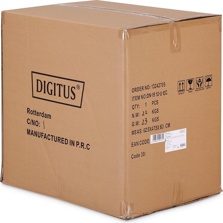 Produktbild Digitus Wandgehäuse Dynamic Basic Serie (10.87 HE, 19 Zoll Rack)