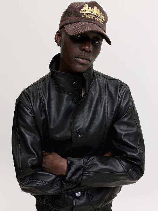 Actual product image Jack & Jones Lederjacke Lederjacke (XXL)