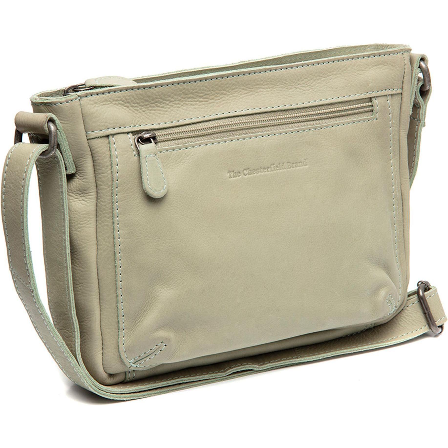 The Chesterfield Brand, Handtasche, Aston Umhängetasche Leder 25 cm, Blau