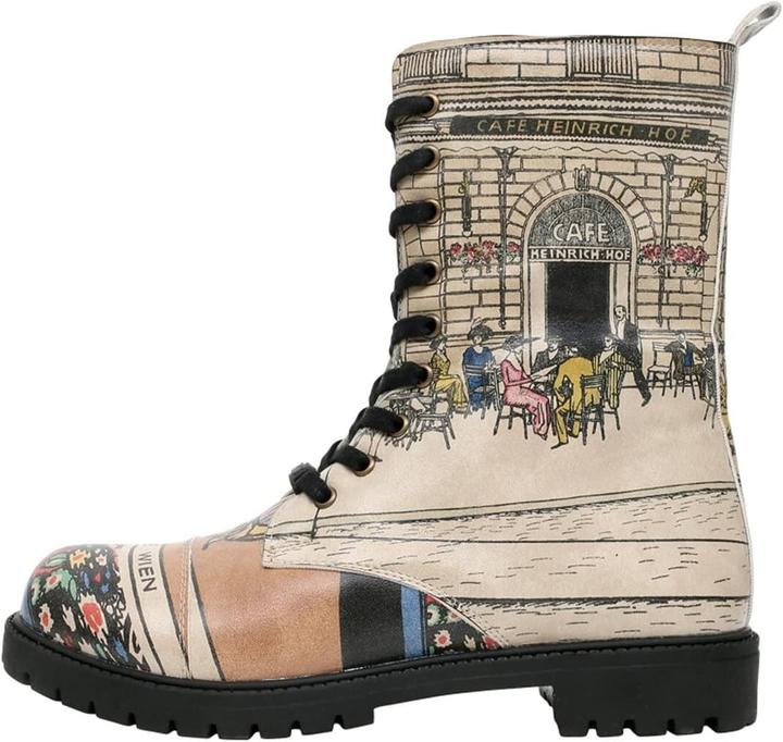Actual product image Dogo Vegan Leather Long Zip Boots (41)