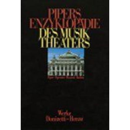 Pipers Enzyklopädie des Musiktheaters B, Sachbücher von Carl Dahlhaus