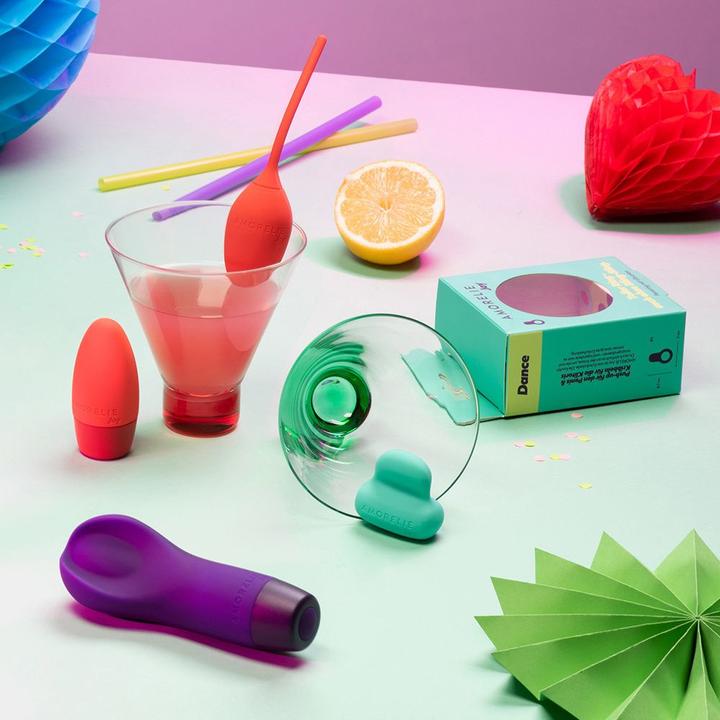 Produktbild Amorelie Fingervibrator «Twerk» Türkis
