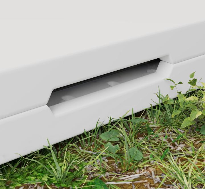 Produktbild Outsunny Campingtisch Kunststoff, Metall Weiss