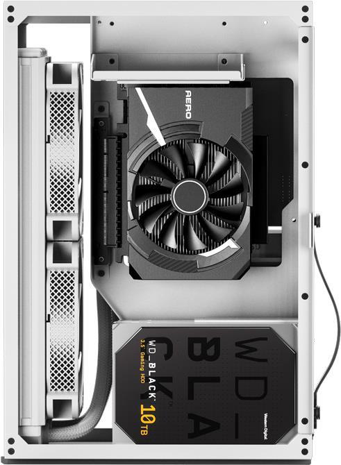 Actual product image Jonsbo VR3 Mini-ITX PCI-E 4.0 - white (ITX)