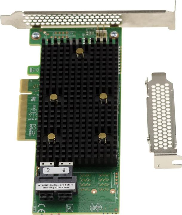 Produktbild Kalea-informatique PCIe 3.1 SAS SATA NVMe 12GB 8 interne Ports RAID 0 1 5 10 50