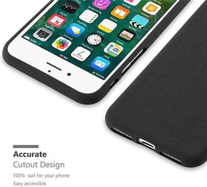 Actual product image Cadorabo TPU Frosted Cover (Apple iPhone 7, Apple iPhone 8, Apple iPhone SE (2nd Gen), Apple iPhone SE (3rd Gen))