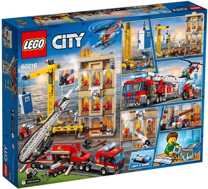 Produktbild LEGO Feuerwehr in der Stadt (60216, LEGO City)