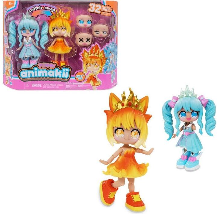 Produktbild Animakii Doll Set, Fire / Ice