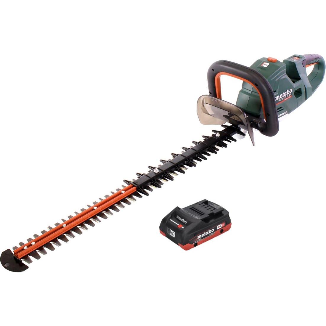 Thumbnail - Metabo, Heckenschere, HS 18 LTX BL 65 Akku Heckenschere 18 V 60 cm Brushless + 1x Akku 4,0 Ah - ohne LadegerÃ¤t (Akkuhec...