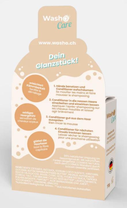 Actual product image Washo Solid conditioner