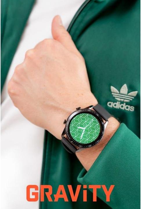 Actual product image Gravity Smartwatch Czarny Bransoleta i Pasek GT10-1 (46 mm)