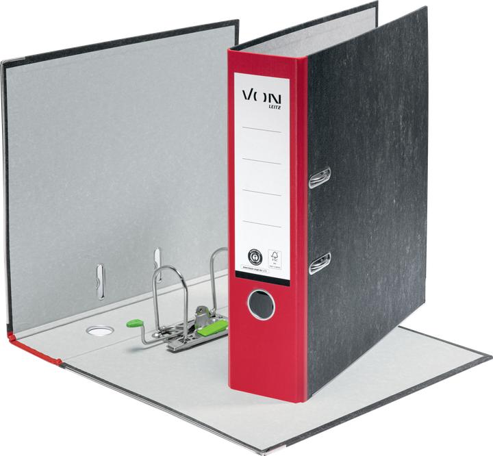 Produktbild von Ordner 8 cm, Rot (A4, 80 mm, 1 Stk.)