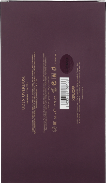 Immagine prodotto XerJoff Overdose di Uden (Eau de parfum, 50 ml)