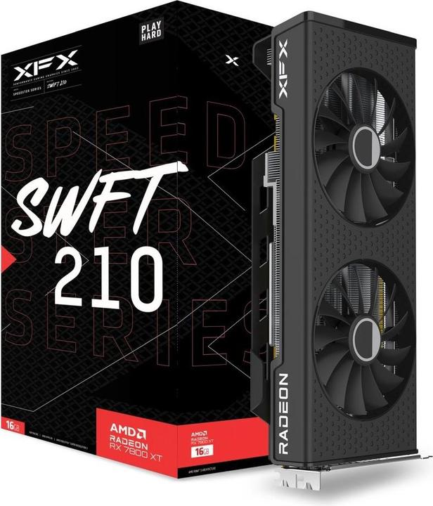 Produktbild XFX Speedster SWFT 210 Radeon RX 7800 XT Core Edition (16 GB)