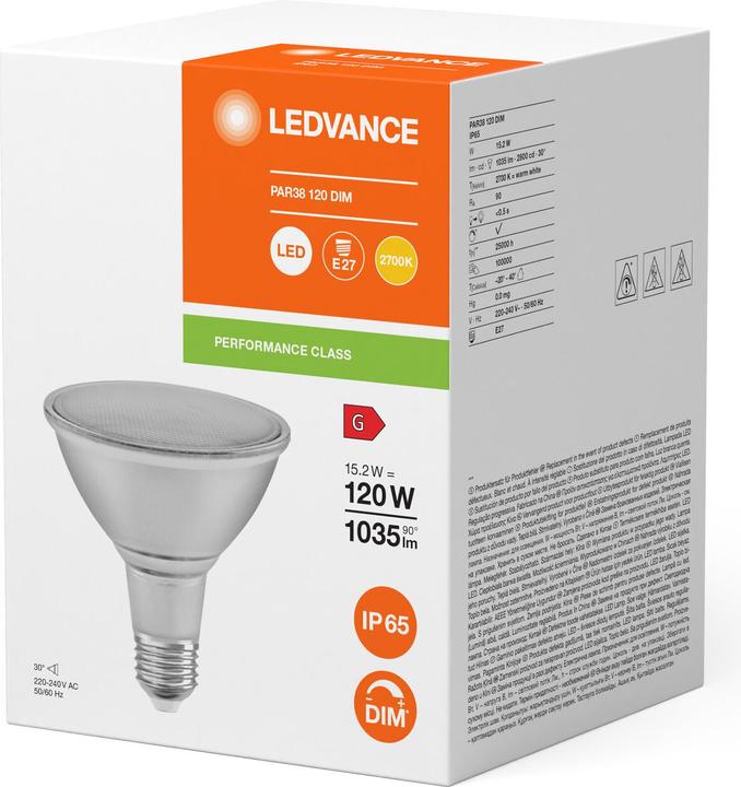 Produktbild Ledvance LED-Reflektorlampe (E27, 15.20 W, 1035 lm, 6 x, G)