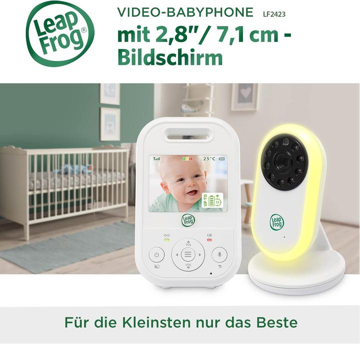 Produktbild Leapfrog LF2423 Video-Babyphone (Babyphone mit Kamera, 300 m)