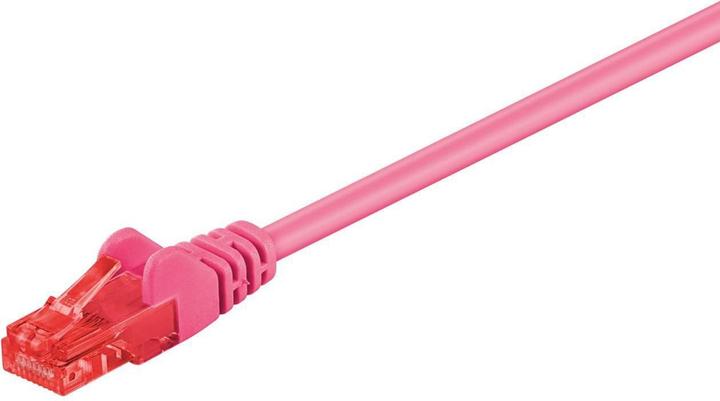 Actual product image MicroConnect U/UTP CAT6 2M Pink PVC (U/UTP, CAT6, 2 m)