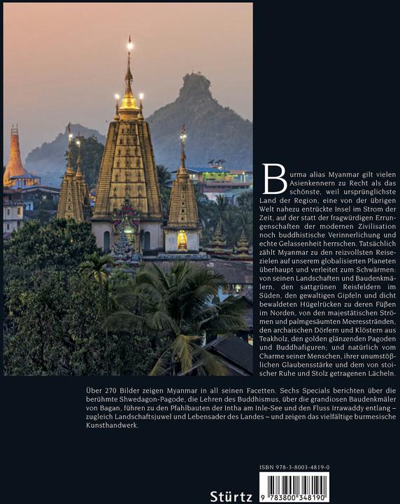 Produktbild Myanmar Burma (Deutsch, Mario Weigt, Walter M. Weiss, 2017)