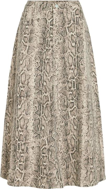 Actual product image Vila Schlangenprint Midirock (44)