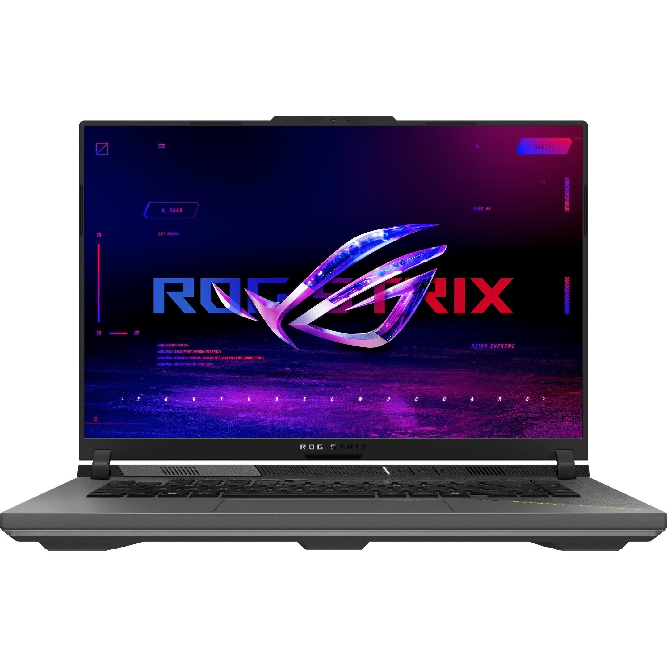 ASUS ROG Strix G16/185-G61-NEBULA008W/R9-9955HX/16&quot,/2560x1600/32GB/1TB/RTX 5060/W11H/Grau/2R, N