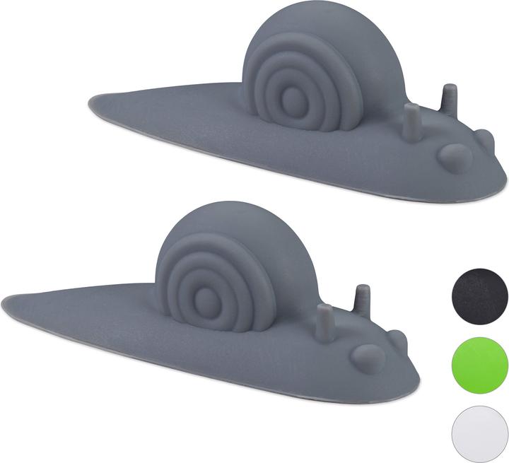 Image du produit Relaxdays Snail (2 pièce(s), 14 x 4 x 4,5 cm)