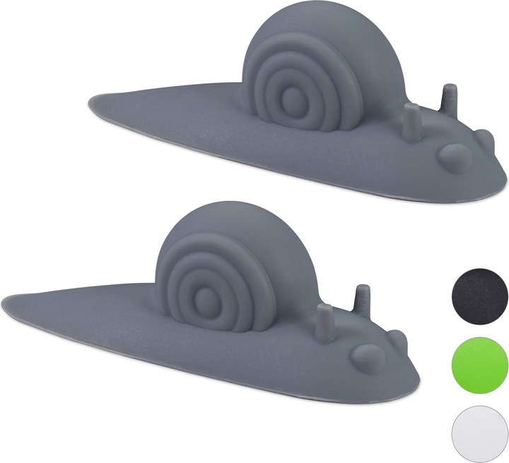 Produktbild Relaxdays Schnecke (2 Stück, 14 x 4 x 4.5 cm)