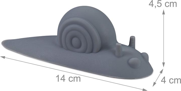 Image du produit Relaxdays Snail (2 pièce(s), 14 x 4 x 4,5 cm)