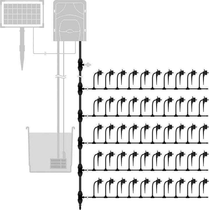 Image du produit Keller Fahnen Système d'arrosage solaire WaterDrops Pro