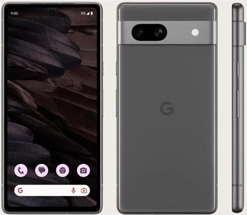 Productafbeelding Google Pixel 7a (128 GB, Houtskool, 6.10", SIM + eSIM, 64 Mpx, 5G)