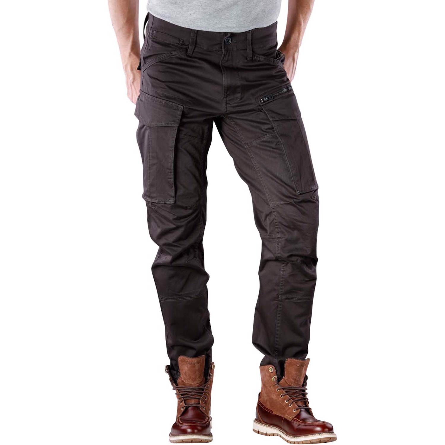 G-Star, Herren, Jeans, 3D Tapered Cargo Pant Rovic Zip raven, Grau, (W31/L32)