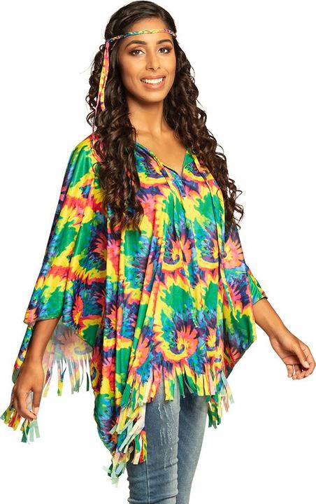 Produktbild Boland Poncho Hippie mit Stirnband Einheitsgrösse