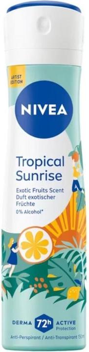 Image du produit NIVEA Tropical Sunrise Antitranspirantspray (Antitranspirant) 150 ml (Spray, 150 ml)