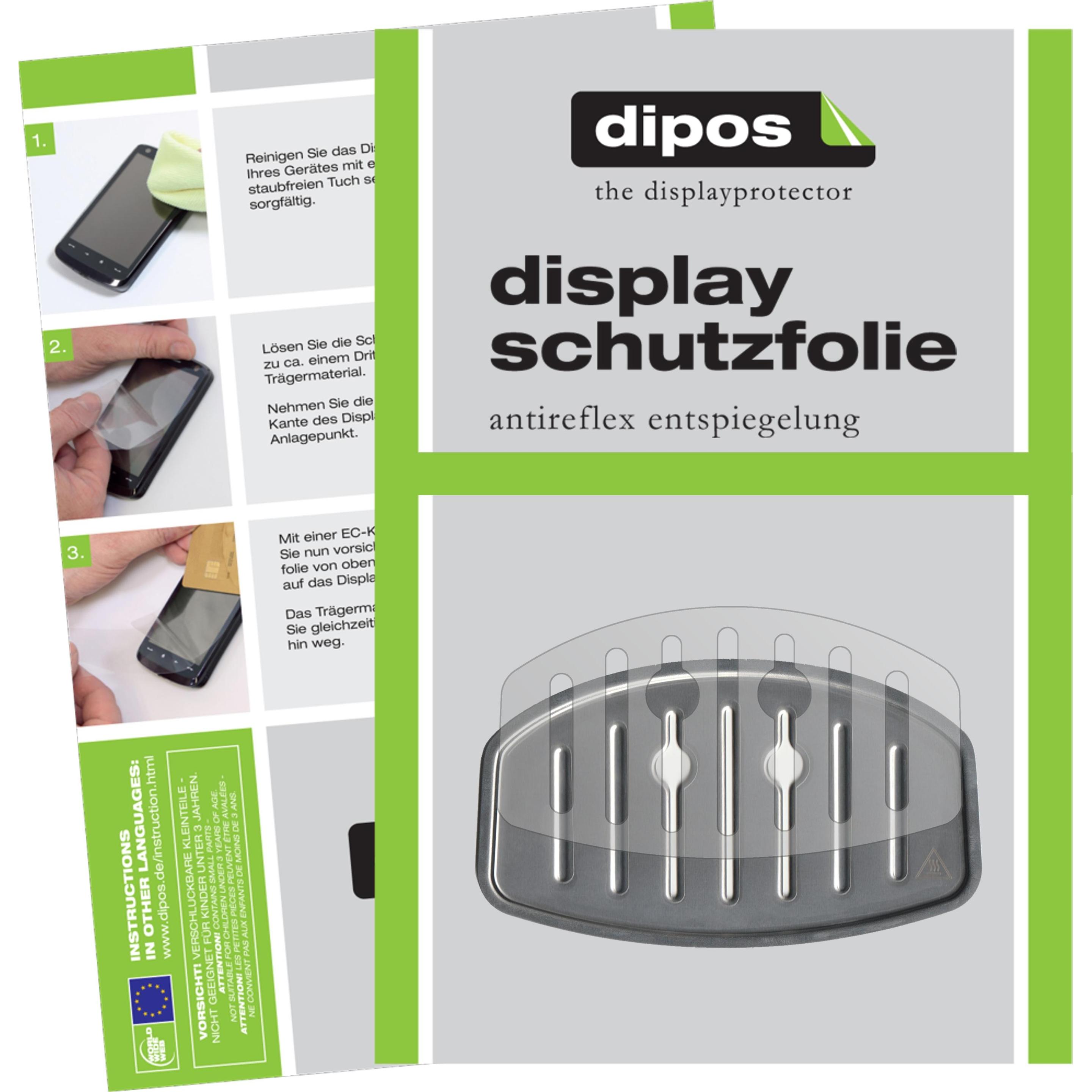 Dipos Displayschutzfolie Antireflex, Zubehör Kaffeemaschinen, Transparent
