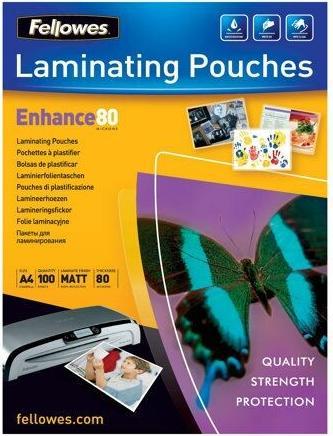 Actual product image Fellowes Enhance 80 (A5, 100 Piece, 80 µm)