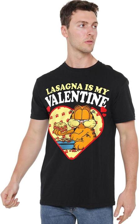 Produktbild Garfield Lasagna Is My Valentine TShirt (5XL)
