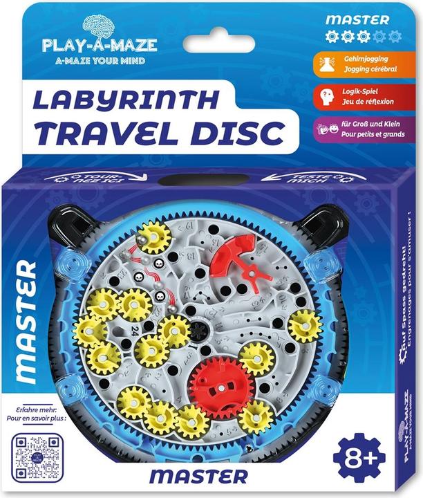 Immagine prodotto Play-a-maze Disco da viaggio del labirinto MASTER (d,f) (Tedesco, Francese)